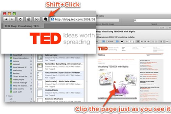 Il·lustració per a l'article titulat Evernote per a Mac Obtén una gran actualització, suporta Safari i Growl